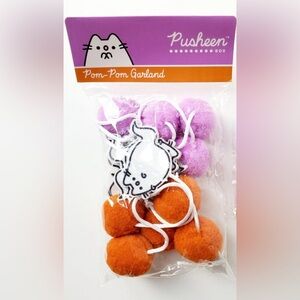 NEW! Pusheen Boosheen Pom Pom Garland Fall 2021 By Culture Fly